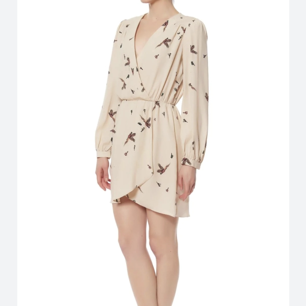 Honeybelle XS bird pattern tunic